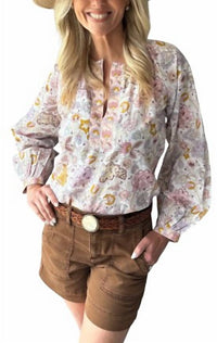 Bindu - Bea Balloon Sleeves Blouse