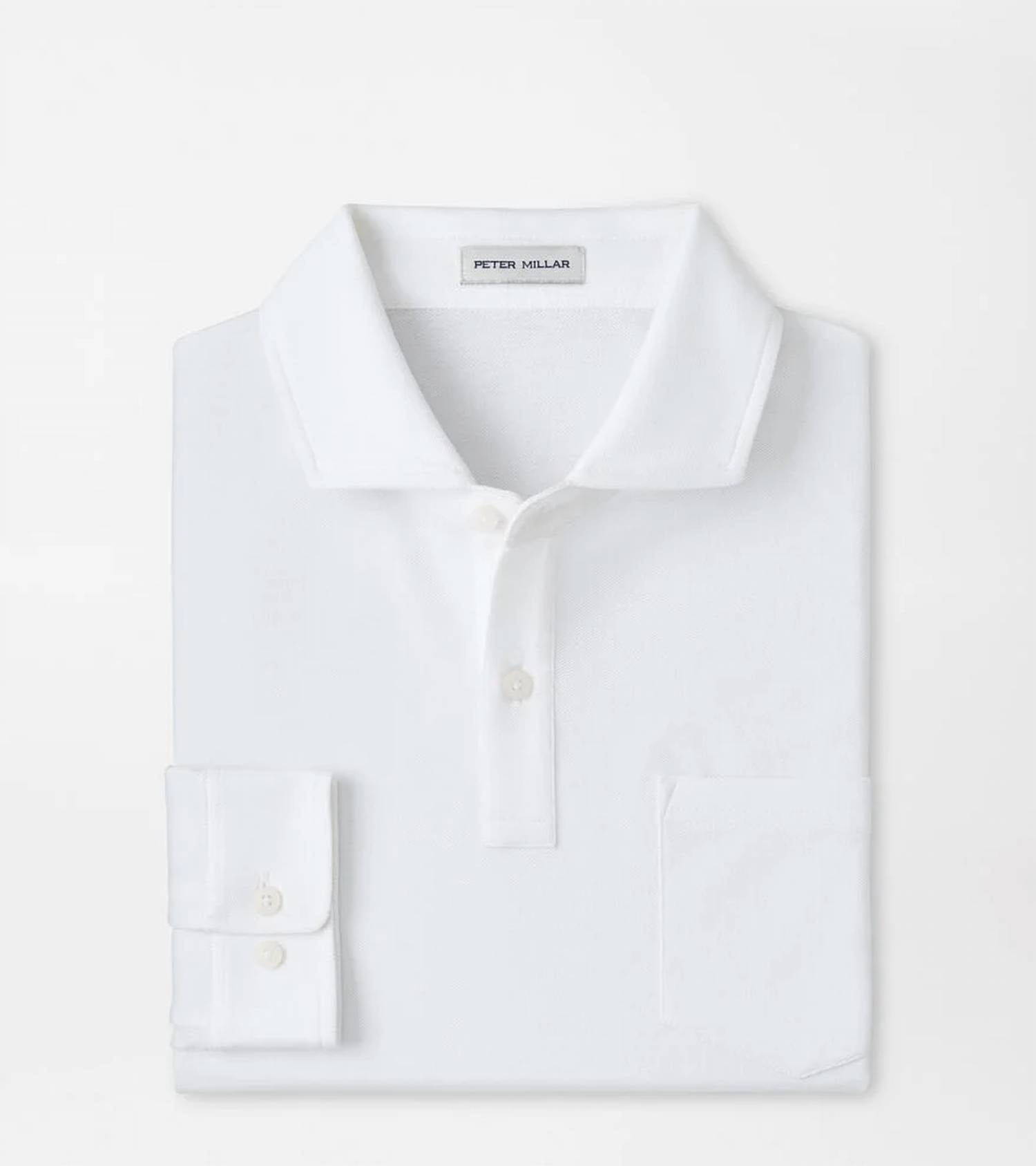 Peter Millar - Everyday Piqué Long Sleeve Polo