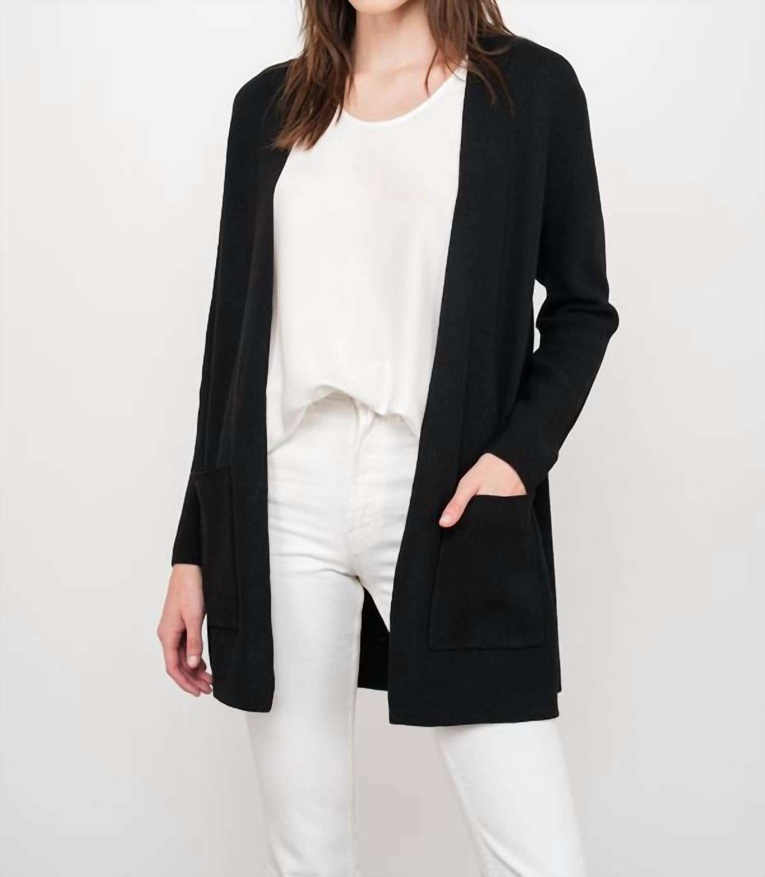 Fun 2 Fun - No Matter What Pocket Sweater Cardigan