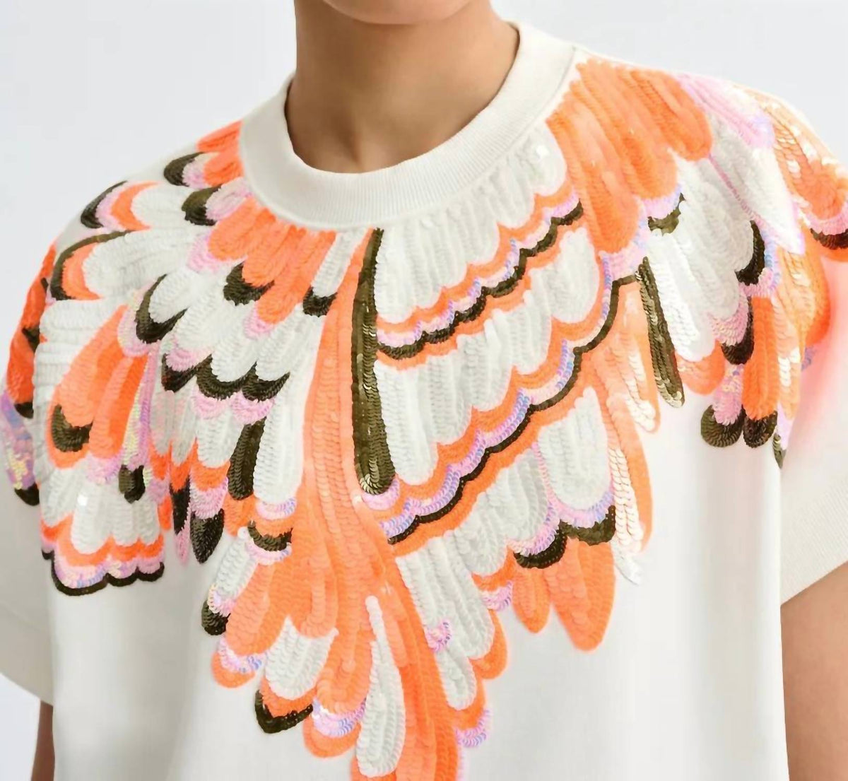 Essentiel Antwerp - JOLIES EMBROIDERED SWEATSHIRT