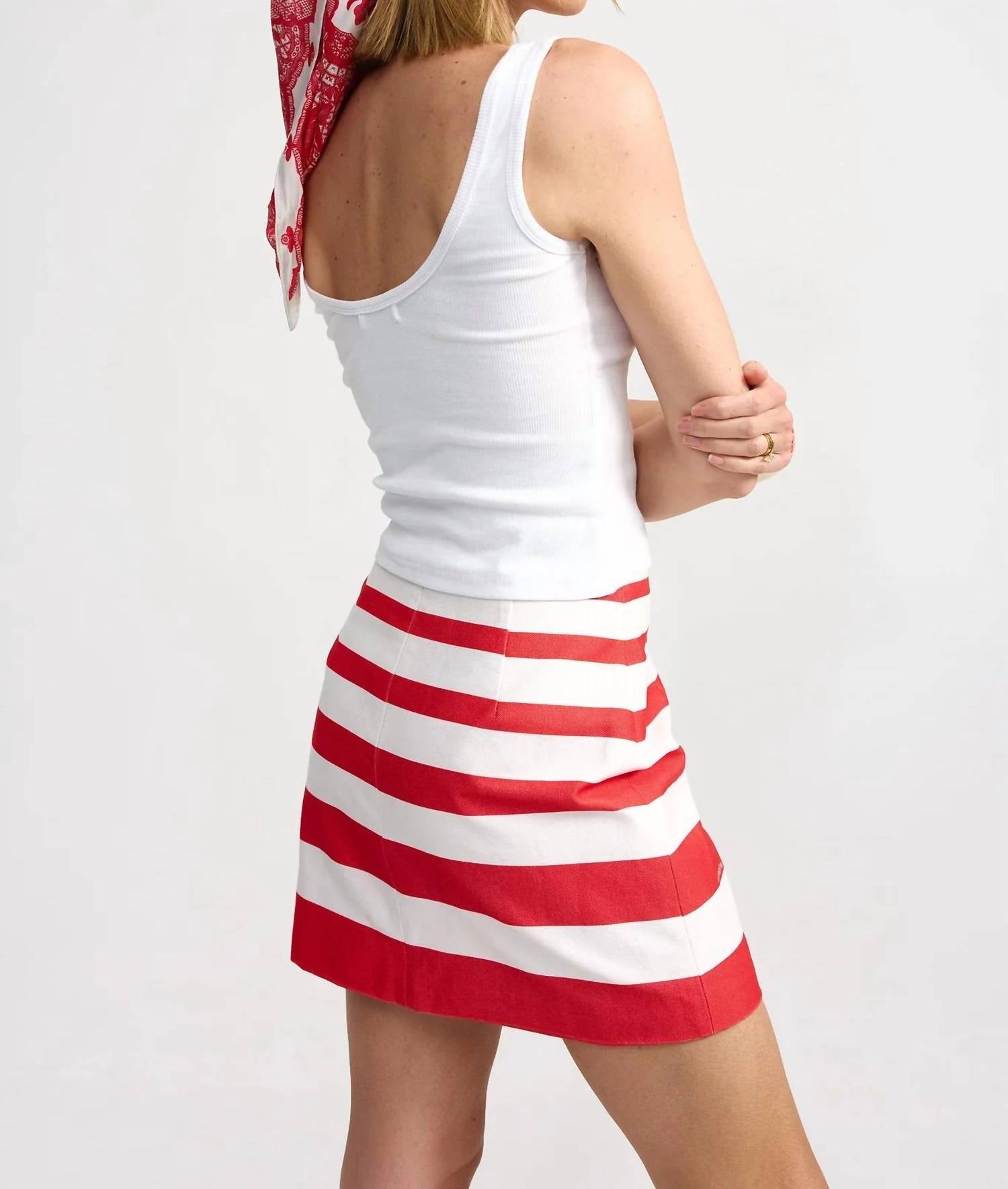Aston Studio - Ula Denim Mini Skirt