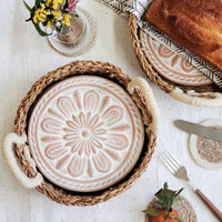 Korissa - Handmade Bread Warmer & Wicker Basket