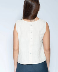 Alembika - Button Back Tank Top