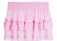 Vintage Havana - Layered Raw Edged Skirt