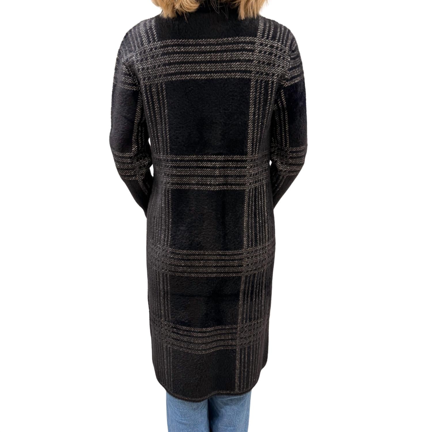 Adroit Atelier - LORIE SINGLE-BREASTED KNIT COAT