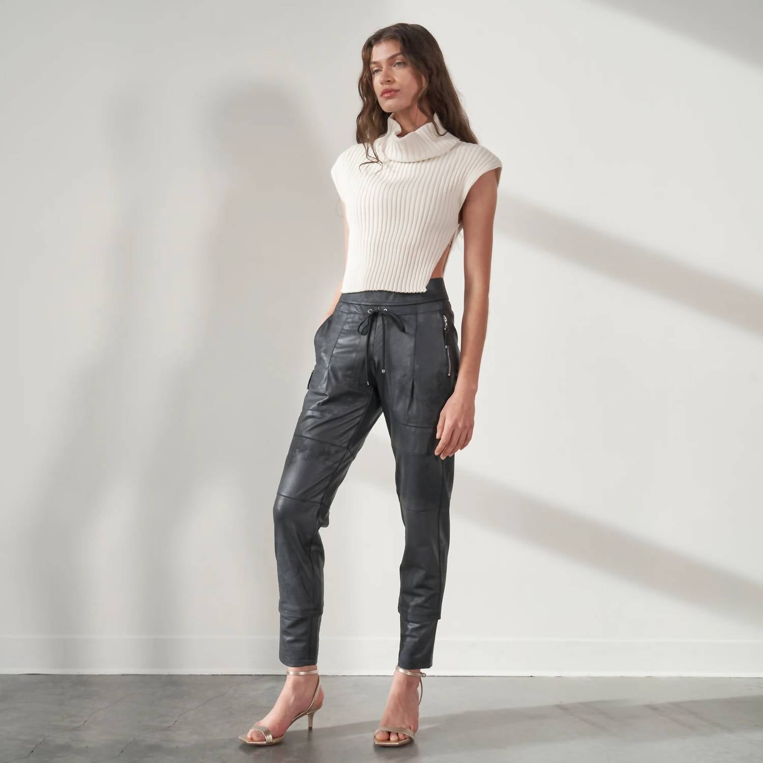 Raffaello Rossi - Candy Vegan Leather Pant