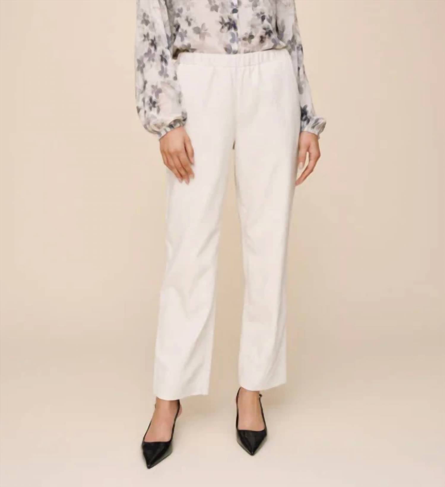 Bella Dahl - Pull-On Elastic Waist Trouser