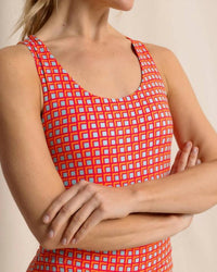 Southern Tide - Natalie Printed Cross Back Tank
