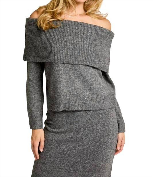 Le Lis - Inez Knit Off-Shoulder Sweater