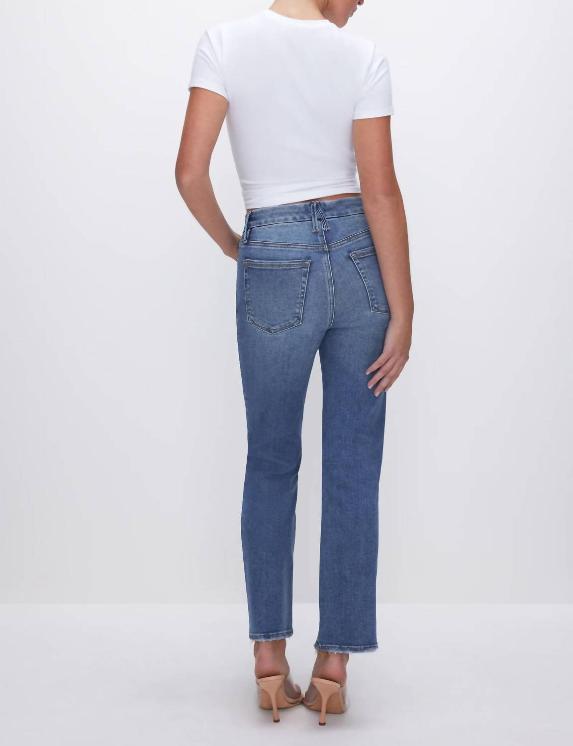Good American - Always Fit Straight Jeans