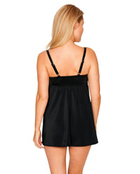 Longitude - Colorblock Lingerie Swimdress
