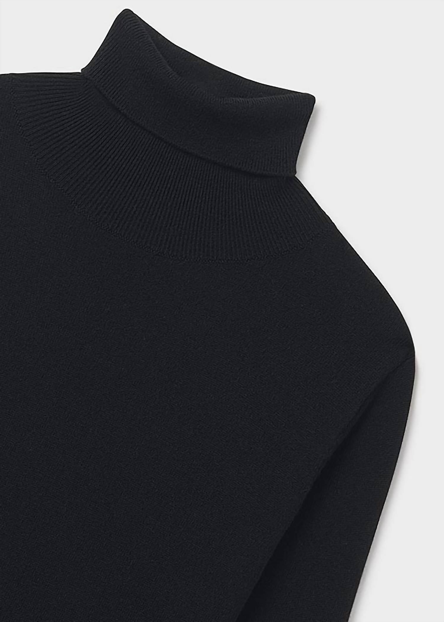 Mayoral - Kids' Solid Basic Turtleneck Sweater