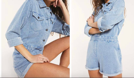 Z Supply - ABBI DENIM ROMPER