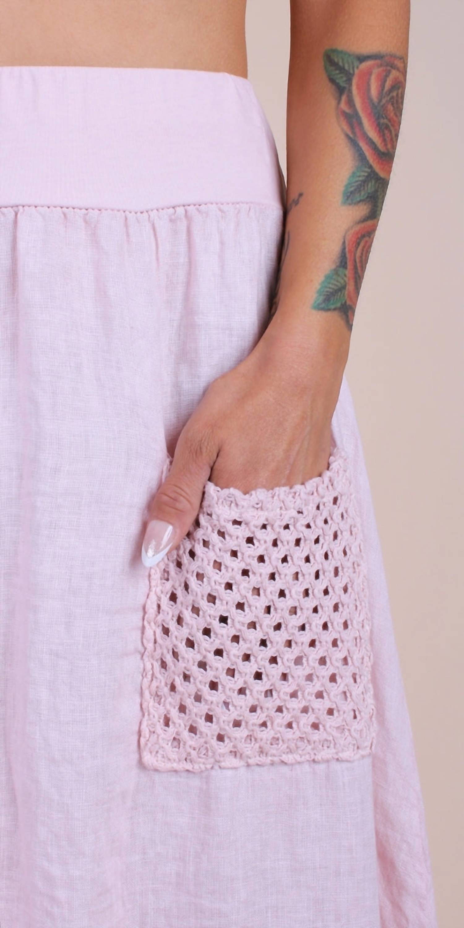 Gigi Moda - Primavera Linen Skirt