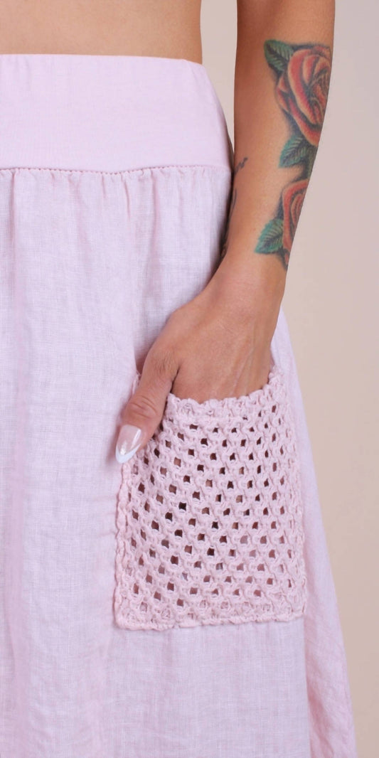 Gigi Moda - Primavera Linen Skirt