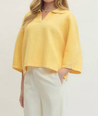 Entro - Butter Belle Knit Top