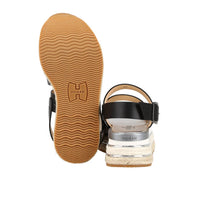 Hogan - Women's Leather Wedge Sandals