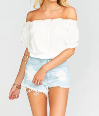Show Me Your Mumu - Gigi Smocky Top