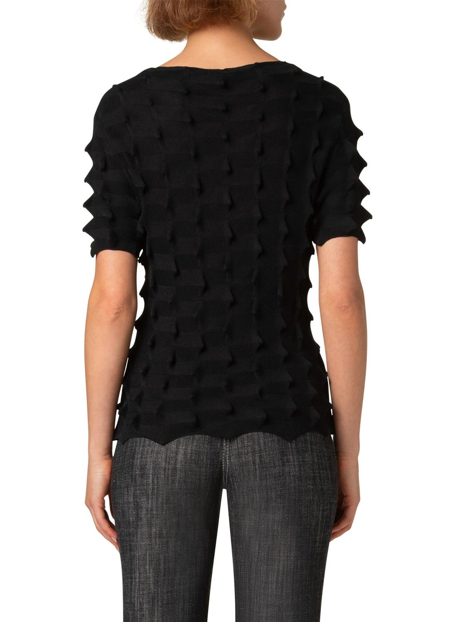Akris Punto - Small Sail 3d Knit Sweater