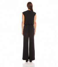Karen Kane - Sleeveless Travel Jersey Jumpsuit