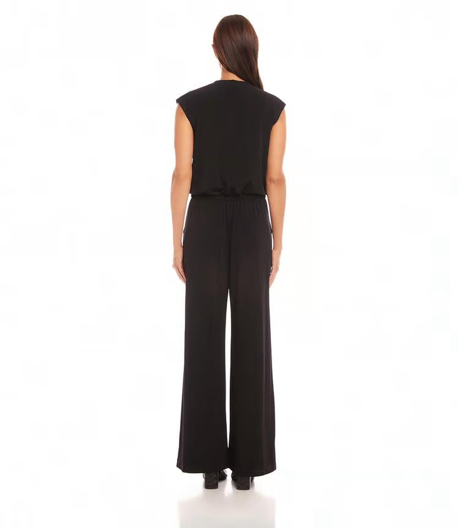 Karen Kane - Sleeveless Travel Jersey Jumpsuit
