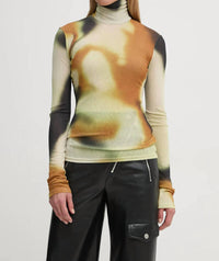 Nanushka - Long Sleeve Turtleneck Top