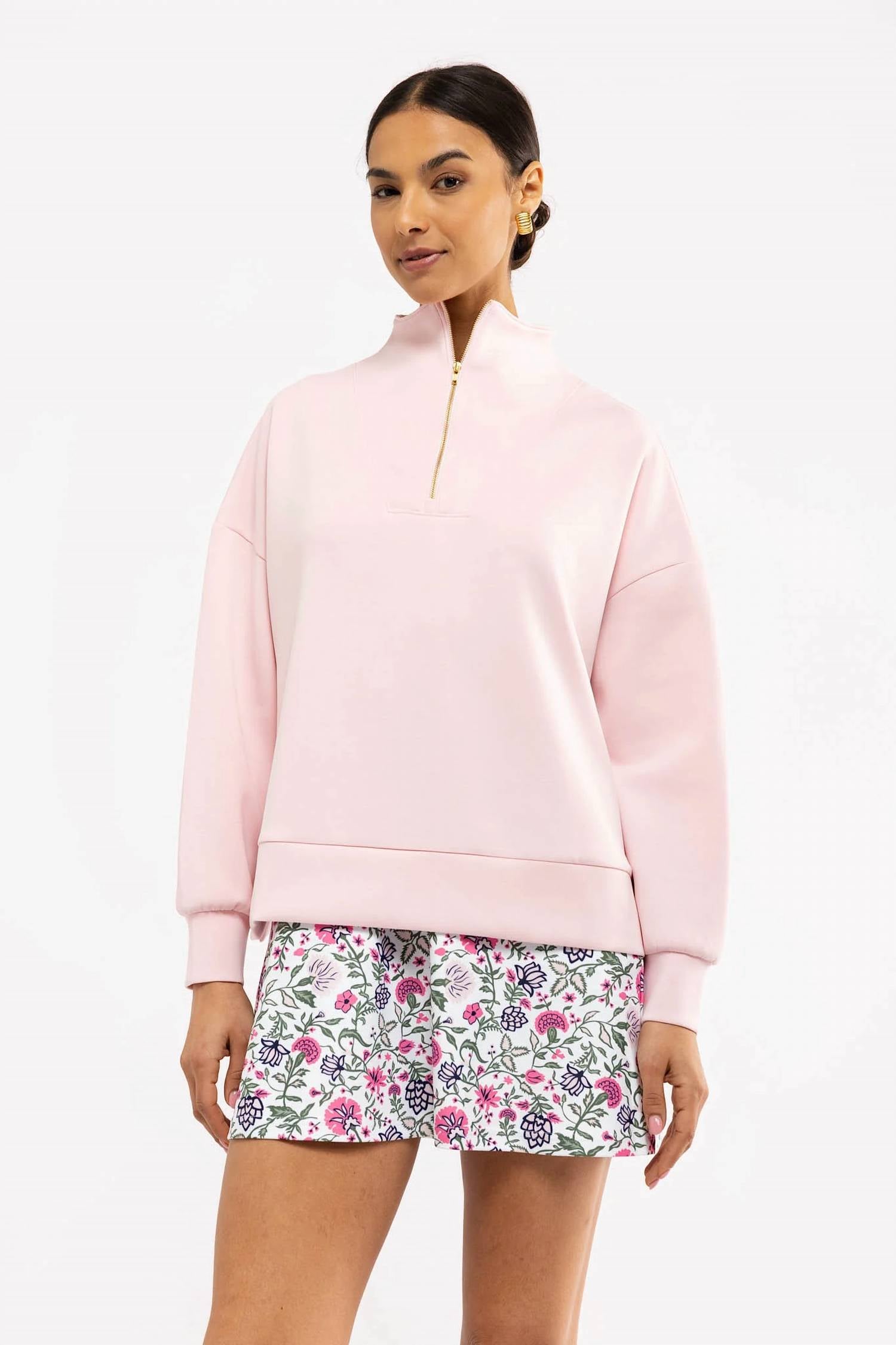 Smith & Quinn - Morgan Zip Front Sweatshirt