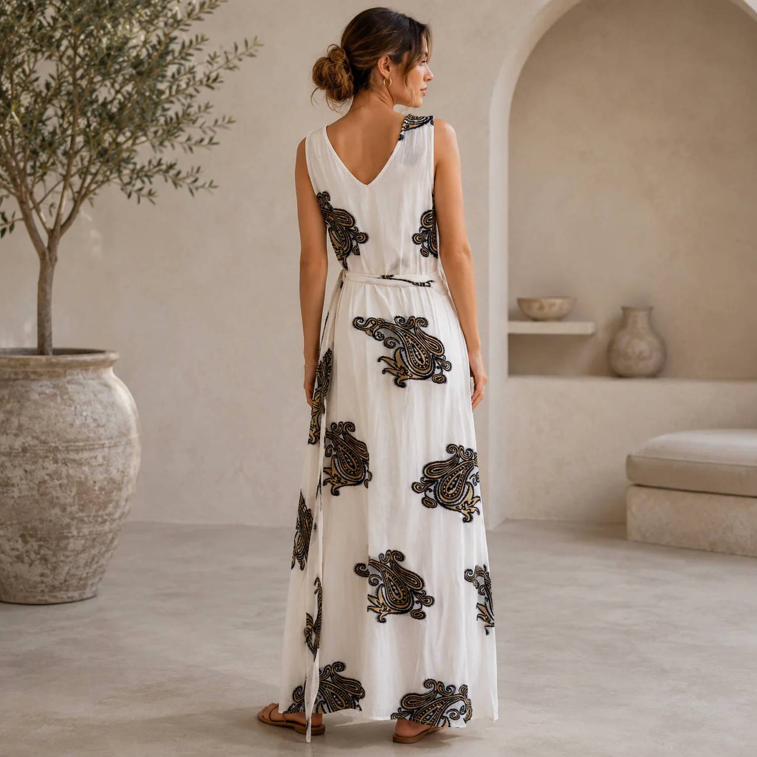 Mystery Resort - Valora Wrap Maxi Dress