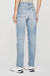 AG Jeans Ex-boyfriend High-rise Slim Jeans in chateau - women's jeans - detail view