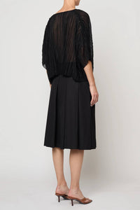 Atelier Delphine - Flared Random Pleats Tee