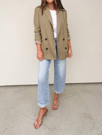 Edit By Nine - Long Sleeve Relaxed Blazer