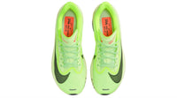 NIKE Women's Zoom Fly 6 Running Shoe in barely volt off noir - women's sneaker - detail view