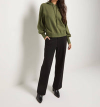 Seventy Eight and Sunny Grace Hooded Sweater in green - women's top - view 5