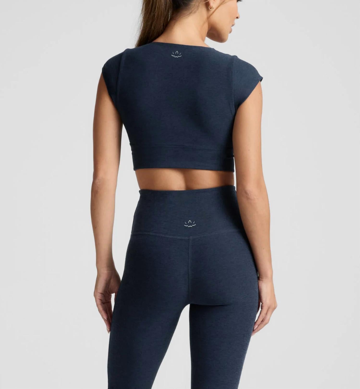 Beyond Yoga - Spacedye Cropped Tee