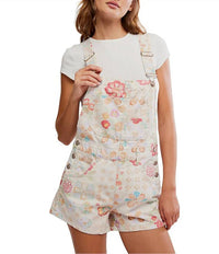 Free People - Ziggy Printed Shortalls