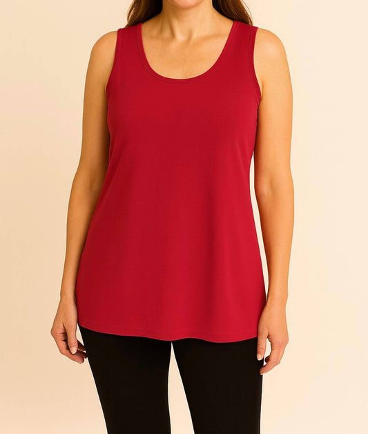 Sympli - Scoop Neck Ideal Tunic