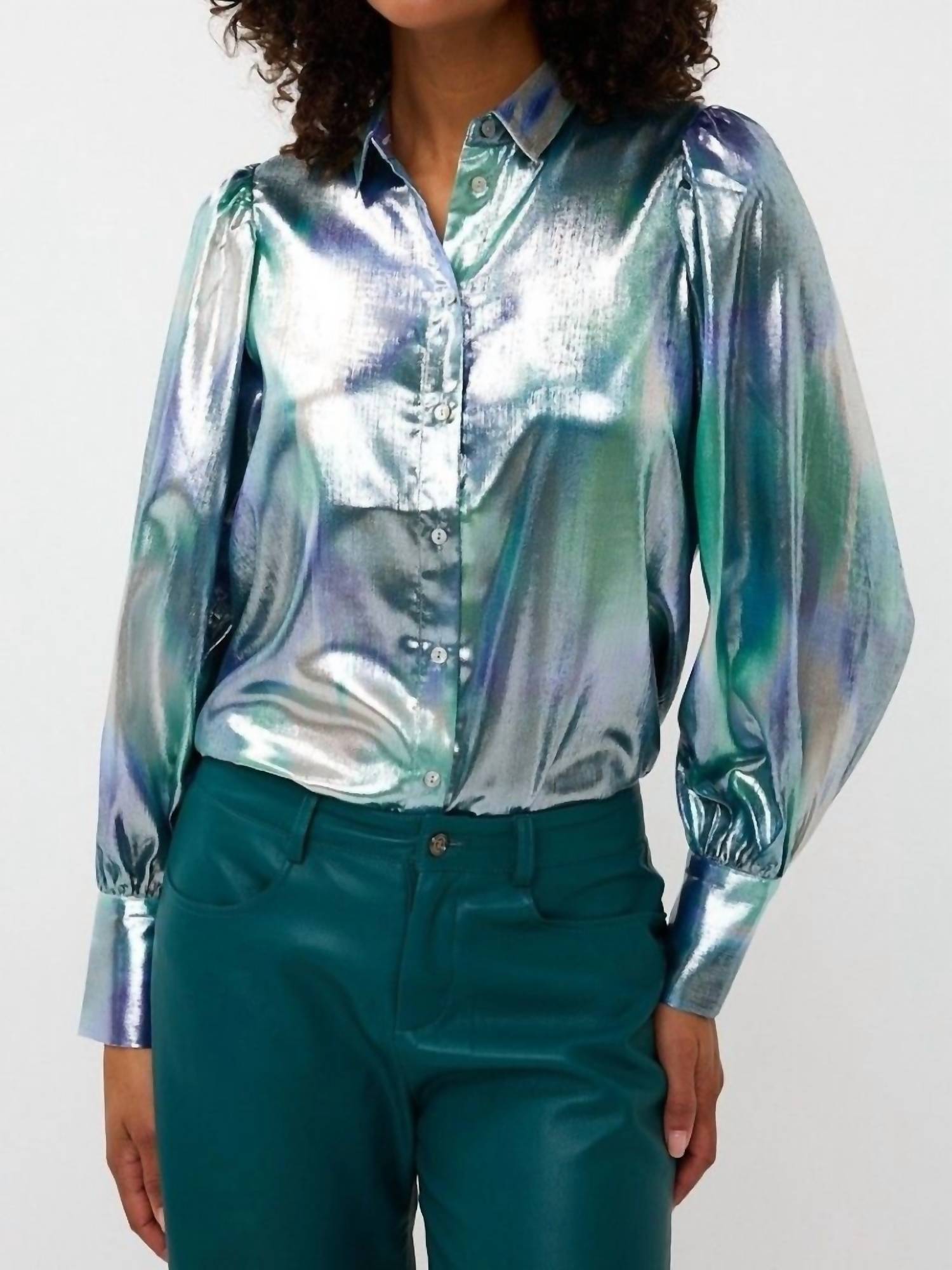 Esqualo - Faded Vibrance Blouse