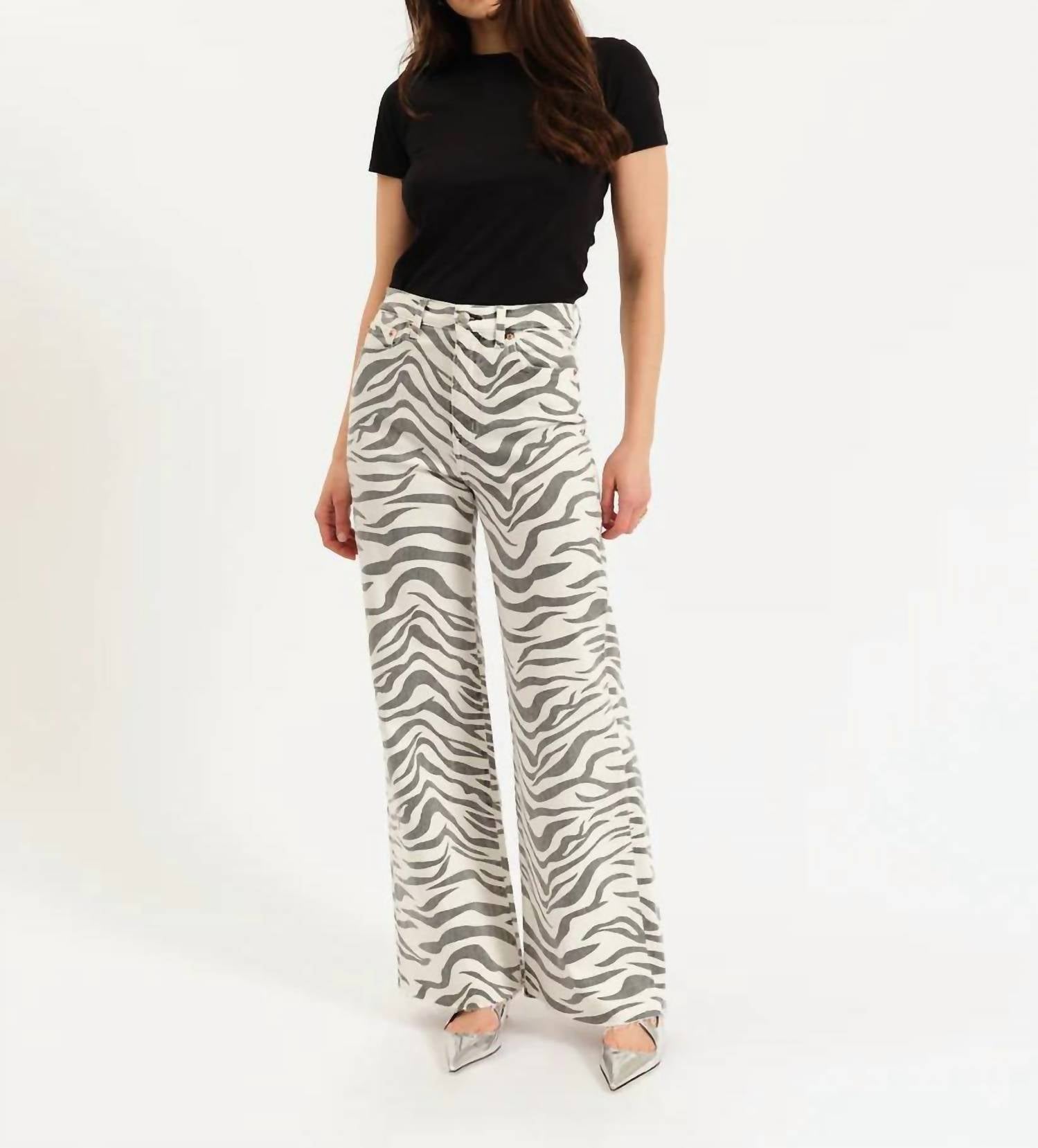 Daze - Far Out Wide Leg Jean
