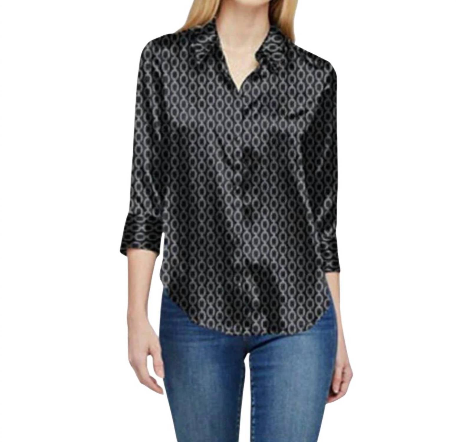 L'Agence - Dani 3/4 Sleeve Blouse