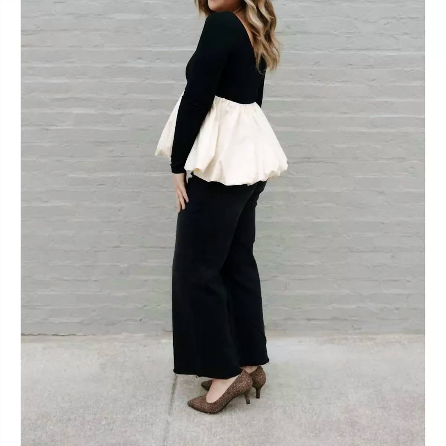 Sofie The Label - Agnes Bubble Top