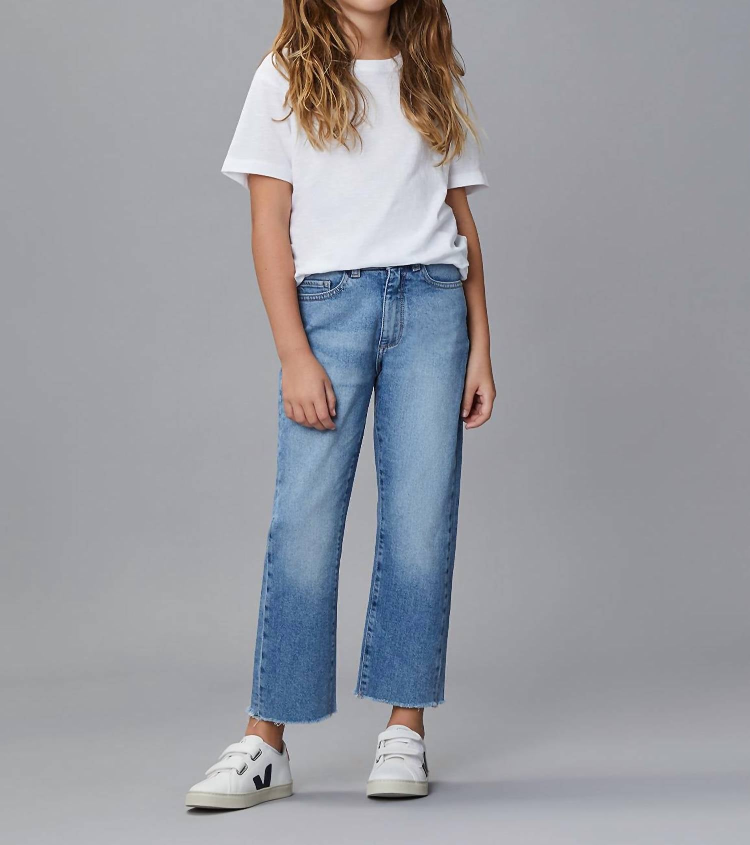 Dl1961 - Kids' - Emie High Rise Straight Jean