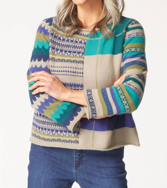 Habitat - Winter Whimsy Mixed Pattern Pullover