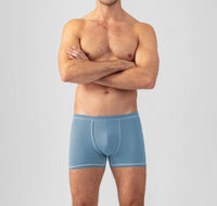 Ron Dorff Boxer Briefs With Piping in atlantic blue - men's item