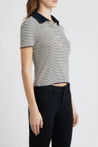 Frame - Pointelle Polo Shirt