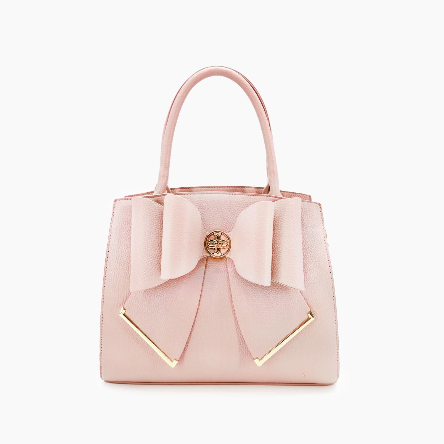 Like Dreams - Women's Grace Bowtie Top Handle Satchel Bag