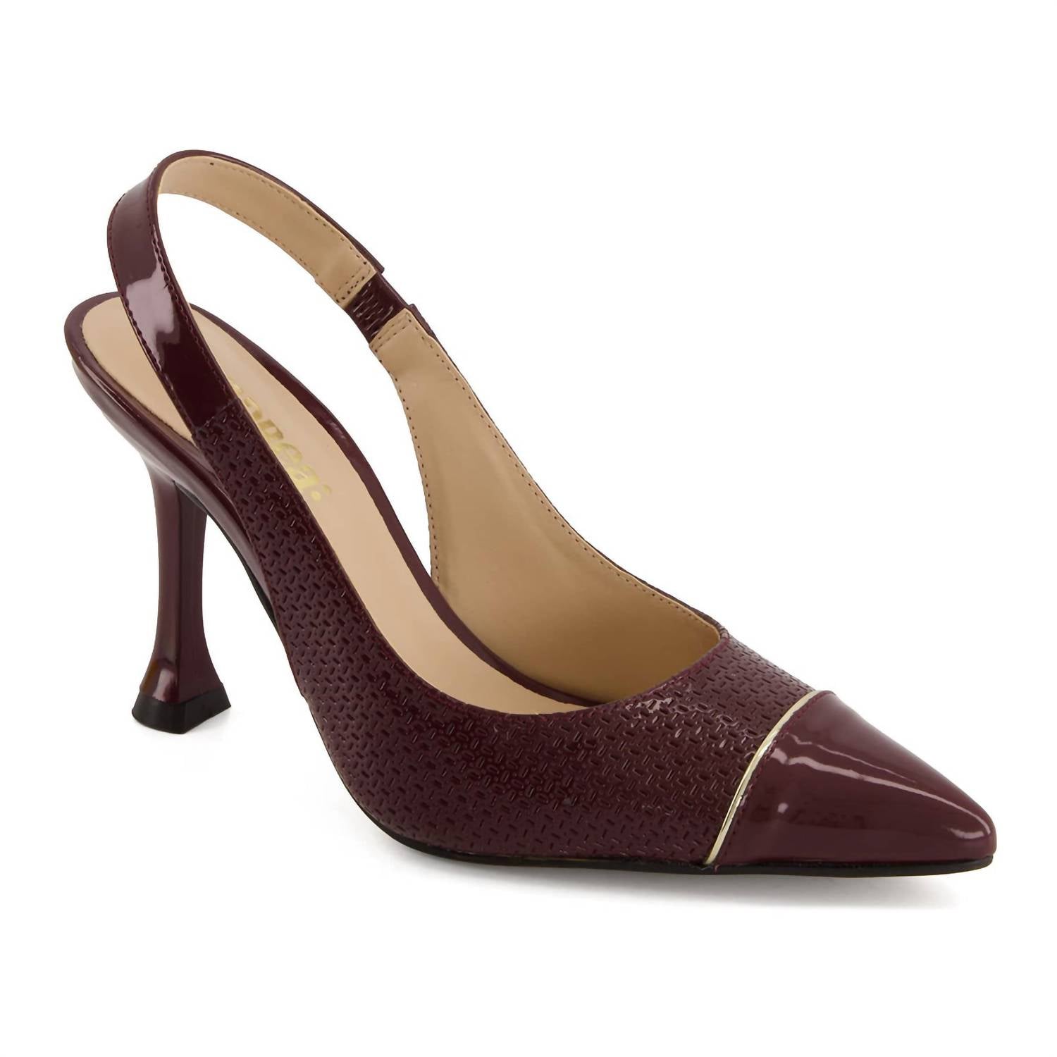 Andrea - Women's Stiletto Slingback Pumps