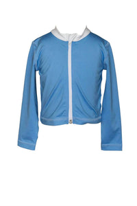 THE PROPER PEONY Ocean Club Boy Rashguards in blue - kids' item - detail view