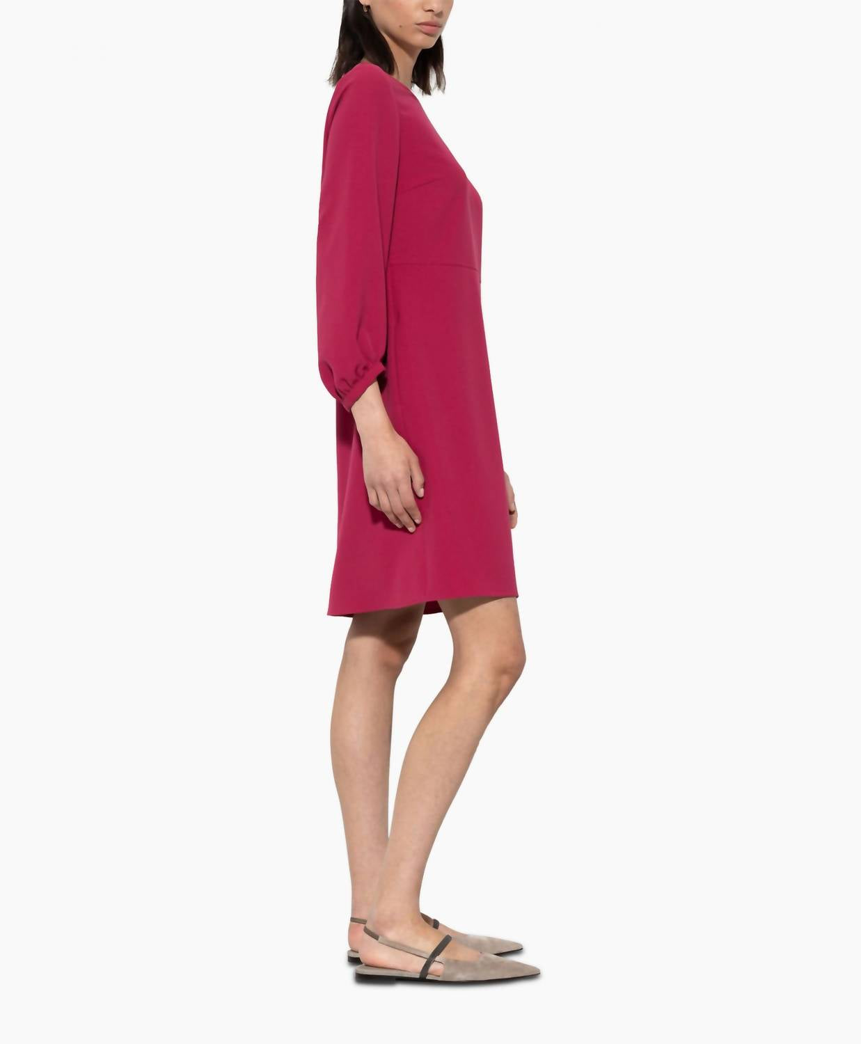 Luisa Cerano - 3/4 Sleeve Mini Dress