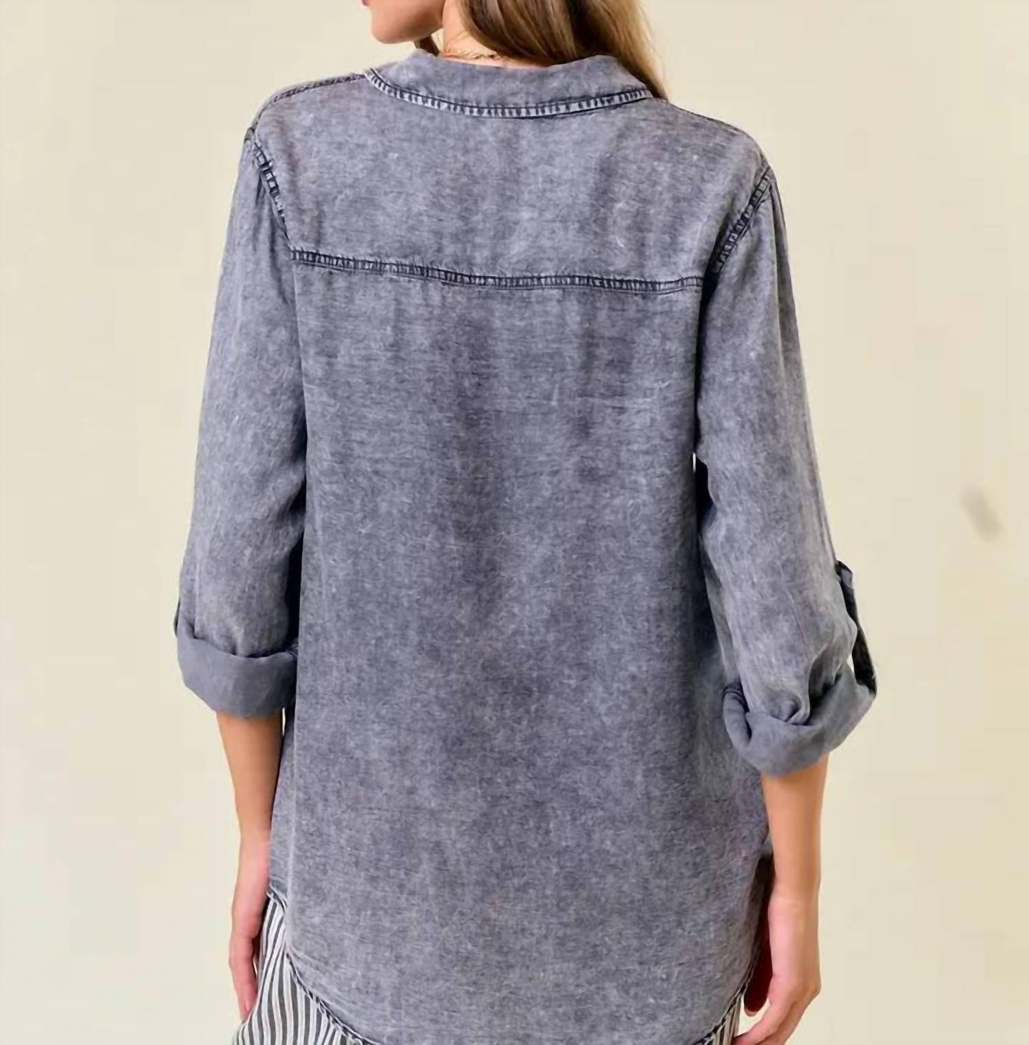 Doe And Rae - Chambary Shirt With Pockets