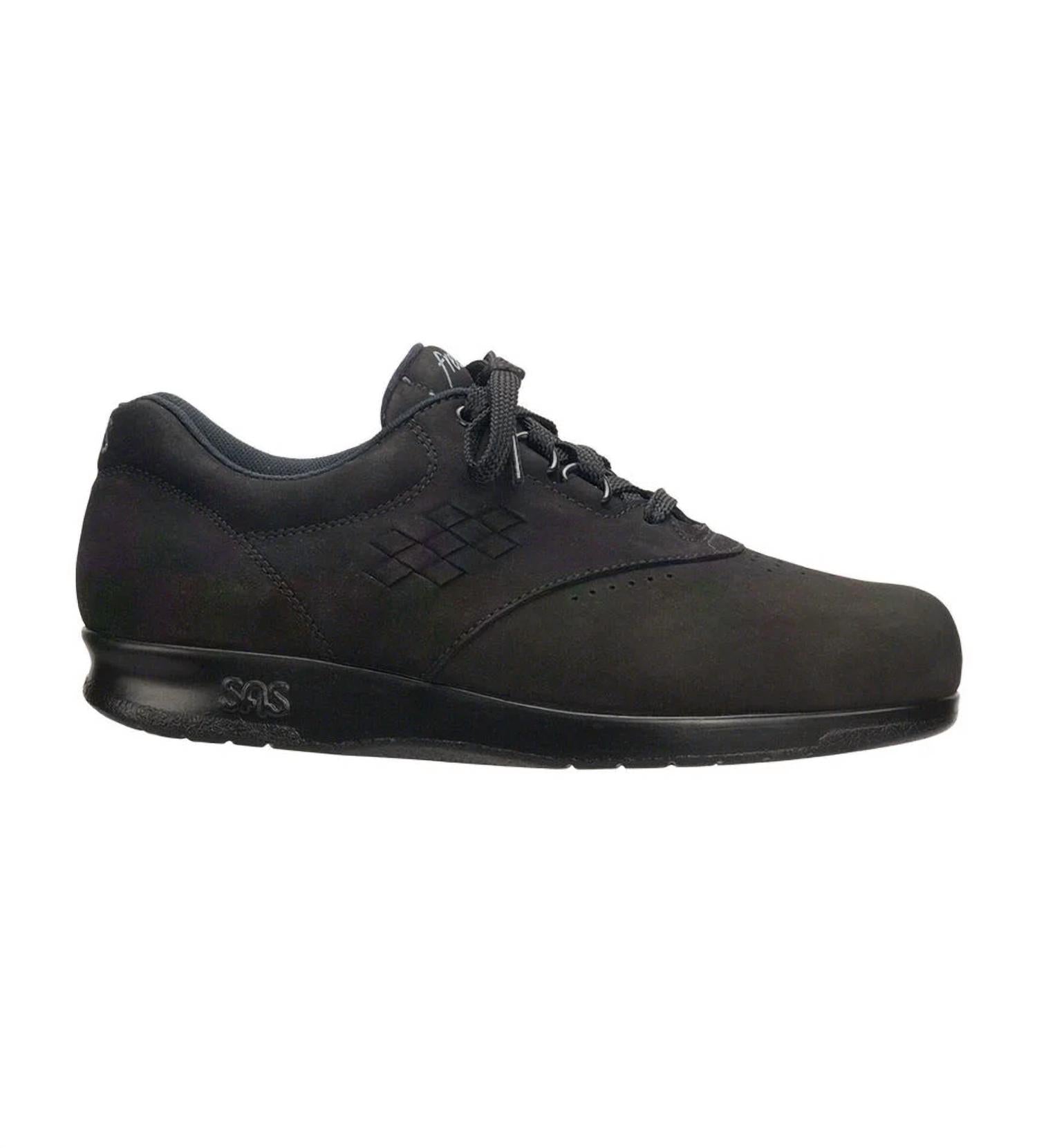 SAS Women's Freetime Walking Shoes in charcoal - women's sneaker - detail view